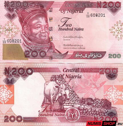 Nigéria - 200 naira - 2023 - UNC (W47 2023-2)
