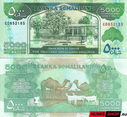 Somaliland - 5000 shillings - 2016