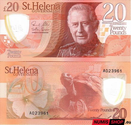 Svätá Helena - 20 pounds - 2026 - polymer - UNC