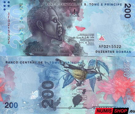 Svätý Tomáš a Princov ostrov - 200 dobras - 2020 - UNC