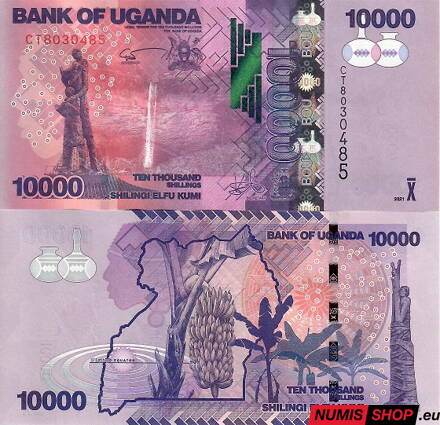 Uganda - 20000 shillings - 2022 - UNC