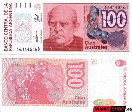 Argentína - 100 australes - 1985 - UNC