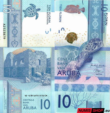 Aruba - 10 florin - 2019 - UNC