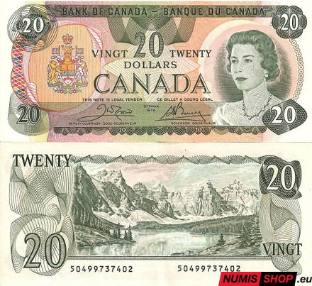 Kanada - 20 dollars - 1979 - aUNC