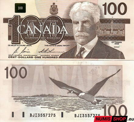 Kanada - 100 dollars - 1988 - UNC (99b)