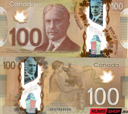 Kanada - 100 dollars - 2011- polymer - UNC