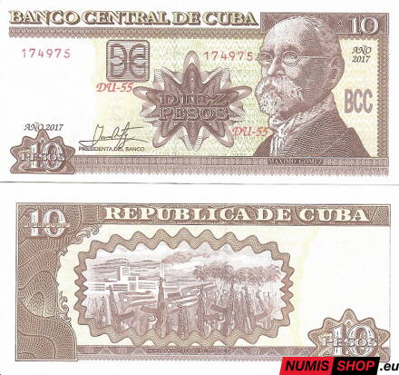 Kuba - 10 pesos - 2017 - UNC