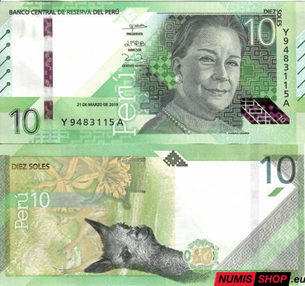 Peru - 10 soles - 2019 - UNC