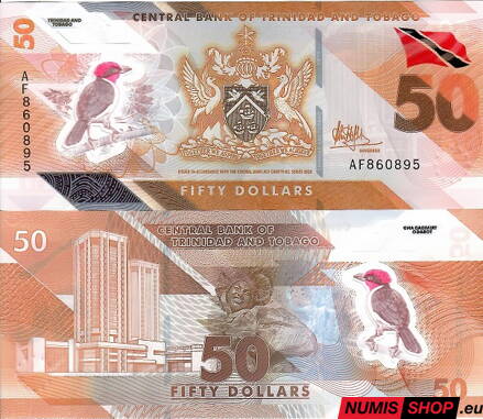 Trinidad a Tobago - 50 dollars - 2020 - polymer - UNC