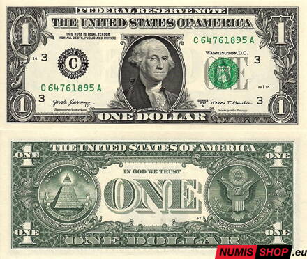 USA - 1 dollar - 2017A - C - UNC