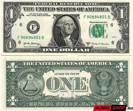 USA - 1 dollar - 2017A - F - UNC