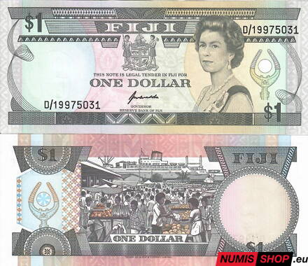 Fiji - 1 dollar - 1993 - UNC