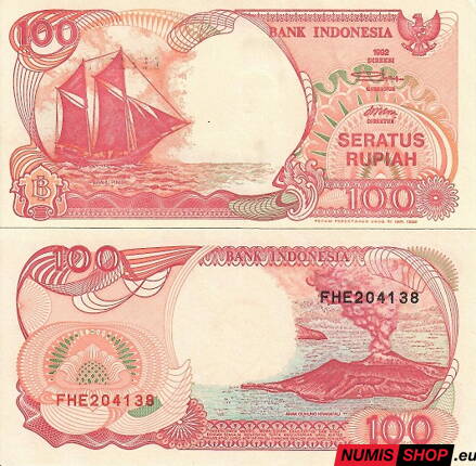 Indonézia - 100 rupiah - 1992 - UNC