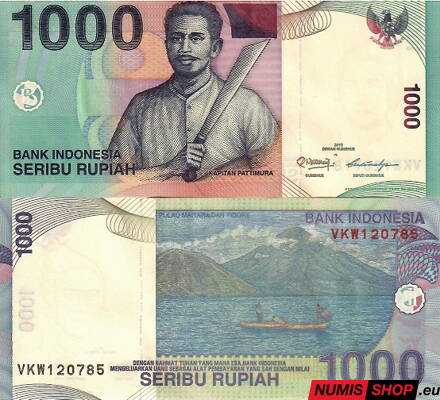 Indonézia - 1000 rupií - 2013 - UNC