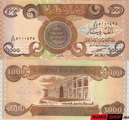 Irak - 1000 dinars - 2003 - UNC