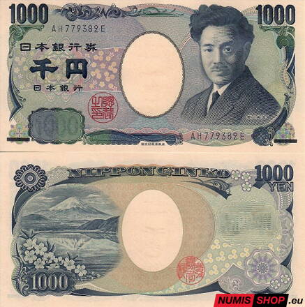 Japonsko - 1000 yen - 2004 - UNC