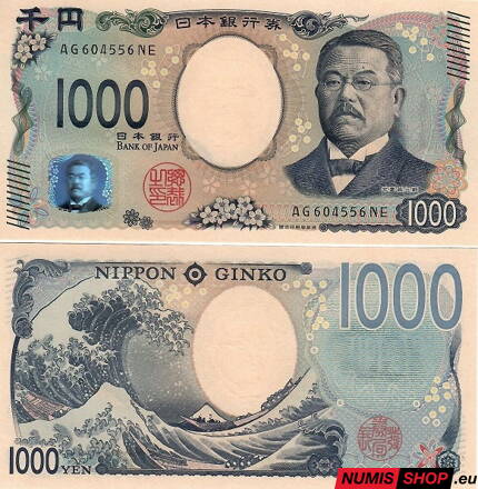 Japonsko - 1000 yen - 2024 - UNC