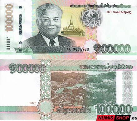 Laos - 100 000 kip - 2020
