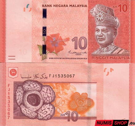 Malajzia - 10 ringitt - 2011 - UNC