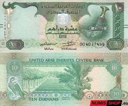 Spojené Arabské Emiráty - 10 dirhams - 2023 - polymer - UNC
