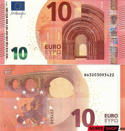 10 euro 2014 - Draghi - NA