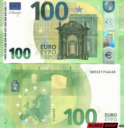 100 euro 2019 - Draghi - SB