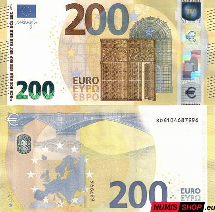 200 euro 2019 - Draghi - SD