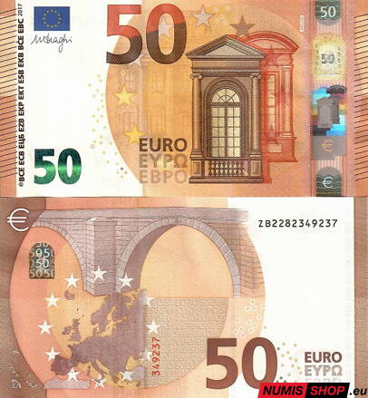 50 euro 2017 - Draghi - ZB