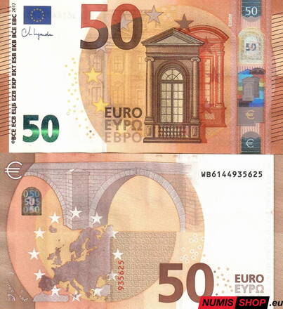 50 euro 2017 - Draghi - WB