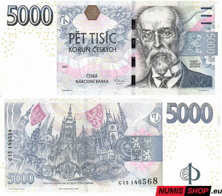 Česká republika - 5000 Kč - 2009