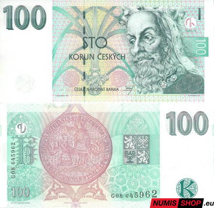 Česká republika - 100 Kč - 1997 - H