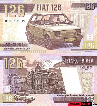 Gábriš - 126 fiat