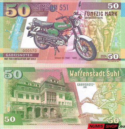 Gábriš - 50 mark - 2024 - Simson S51