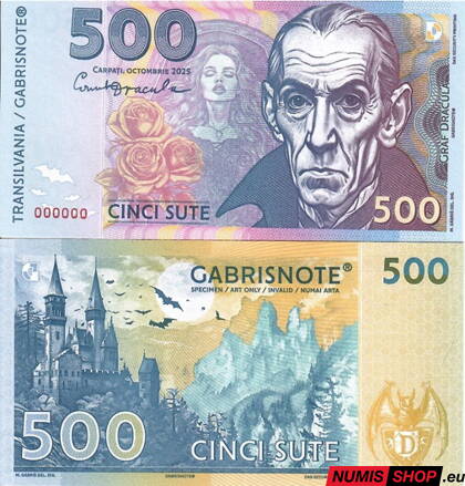 Gábriš - 500 sute - Dracula - anulát