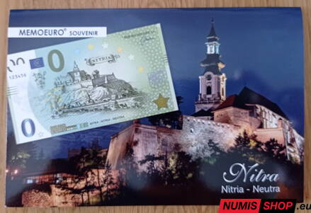 Slovensko - Memo euro - Nitra - folder