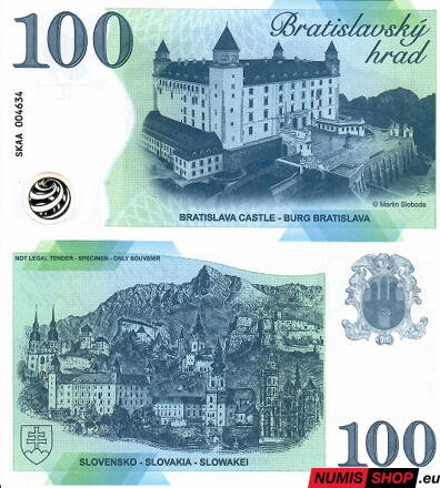 Slovensko - Blue note - Bratislavský hrad 100
