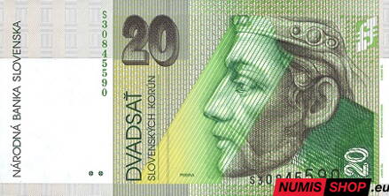 20 Sk - 2004 - séria S - UNC
