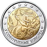Taliansko 2 euro 2005 - Výročie podpísania Európskej ústavy - UNC