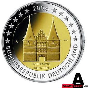Nemecko 2 euro 2006 - Šlezvicko-Holštajnsko - A - UNC