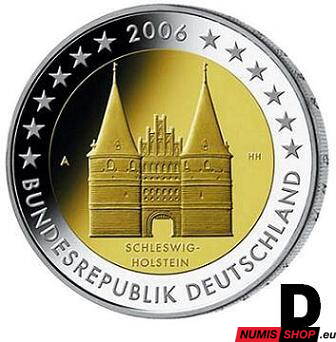 Nemecko 2 euro 2006 - Šlezvicko-Holštajnsko - D - UNC