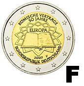 Nemecko 2 euro 2007 - Rímska zmluva - F - UNC