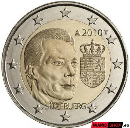 Luxembursko 2 euro 2010 - Erb veľkovojvodu Henriho - UNC