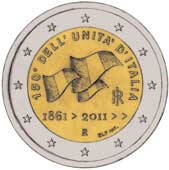 Taliansko 2 euro 2011 - 150. výročie zjednotenia Talianska - UNC