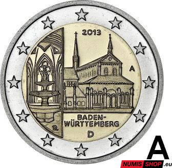 Nemecko 2 euro 2013 - Bádensko - A - UNC