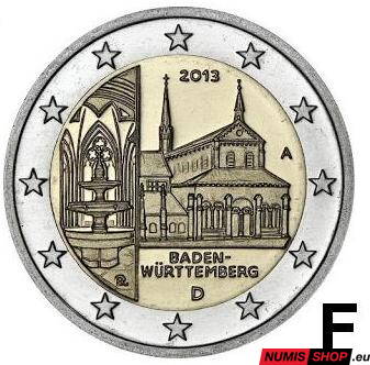 Nemecko 2 euro 2013 - Bádensko - F - UNC