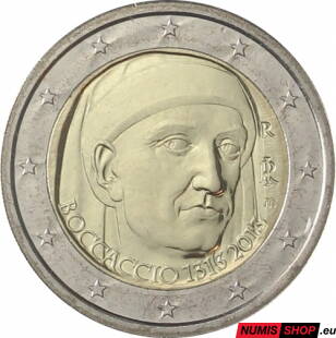 Taliansko 2 euro 2013 - Boccaccio - UNC