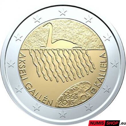 Fínsko 2 euro 2015 - Kallela - UNC 