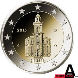 Nemecko 2 euro 2015 - Hessensko - A - UNC