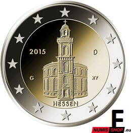 Nemecko 2 euro 2015 - Hessensko - F - UNC
