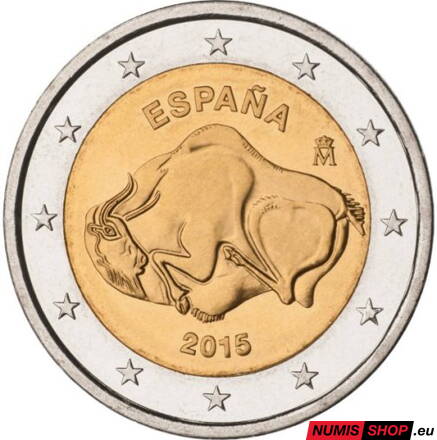 Španielsko 2 euro 2015 - Altamira - UNC